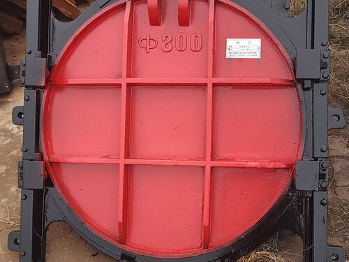 管道用鑄鐵閘門 適配管道 密封好 市政管道 工業(yè)管道適用：一閥通聯(lián)，密封無憂的高性價比之選實(shí)物圖